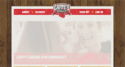 Desktop Screenshot of cappysgym.com